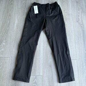 NWT Walter Hagen P11 Womens Black Performance Waterproof Rain Pants Size L